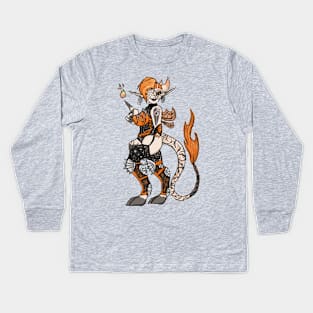 The Fire Thief Kids Long Sleeve T-Shirt